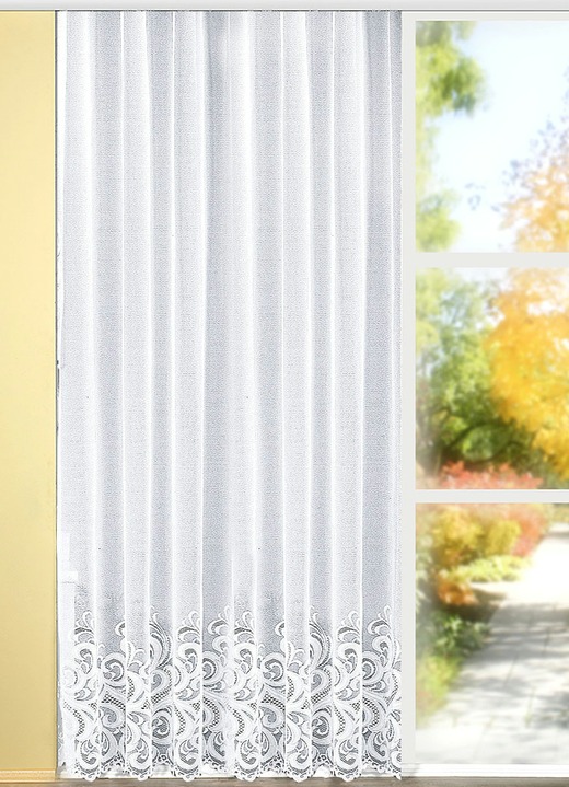 Lang-Vorhang, auch für die Balkontür geeignet - Vorhänge | BADER
