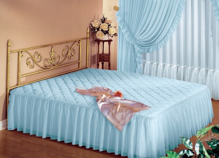 🔵 Blaue Tagesdecke Flair 🔵 – für Schlafzimmer! Ihr maritimes