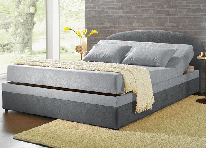 Polsterbett mit geräumigen Bettkasten - Betten | BADER