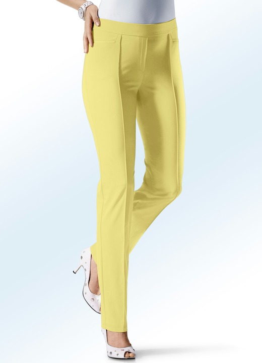 Hose mit schmaler Fußweite in 15 Farben - Aktuelle Modetrends | BADER