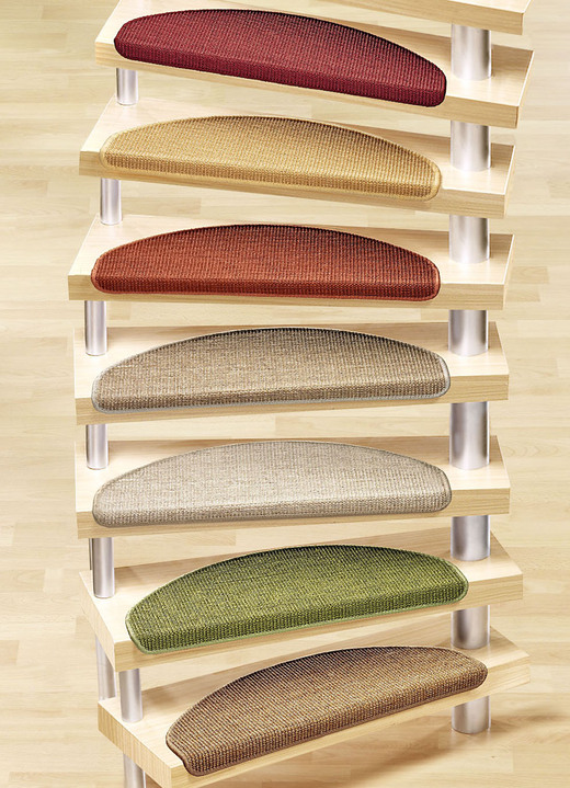 Stufenmatten, 15er-Pack, aus echt Sisal - die reine Natur - Teppiche | BADER