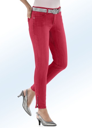 Damen Jeans rot versandkostenfrei online bestellen