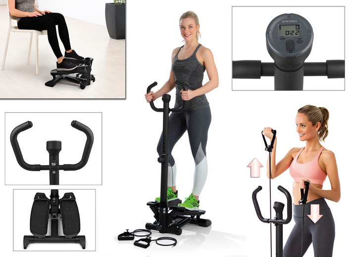 Swing-Stepper 3 in 1 mit Griff - Fitness | BADER
