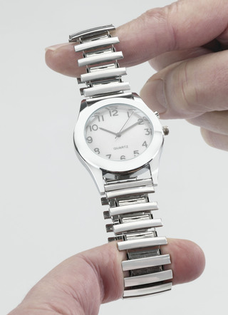 Armbanduhr mit Stretcharmband - Alltagshilfen | BADER