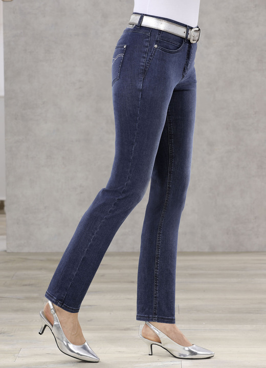 Bauchweg-Jeans in 5-Pocket-Form - Hosen | BADER
