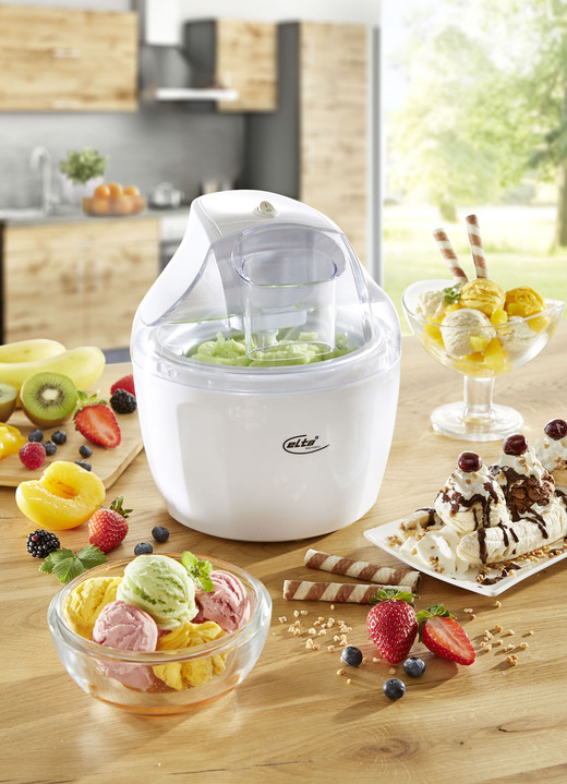 Eismaschine für Sahne-, Frucht- oder Milcheis - Elektrische Küchengeräte |  BADER