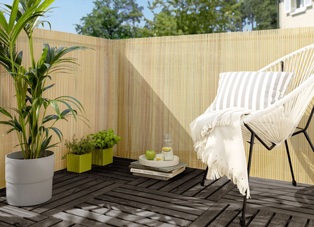 Sicht- und Sonnenschutz für Balkon, Garten & Terrasse kaufen!